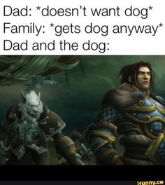Dad And The Dog No mount policy