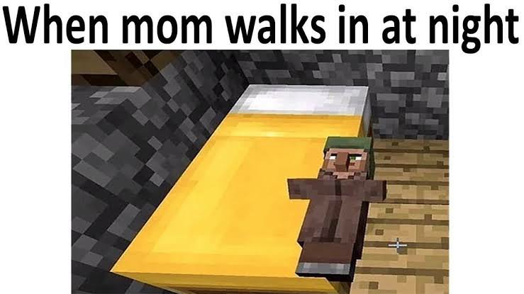 When Mom Walks In At Night