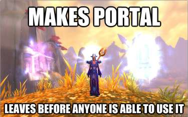 Too Stingy To Use A Portal
